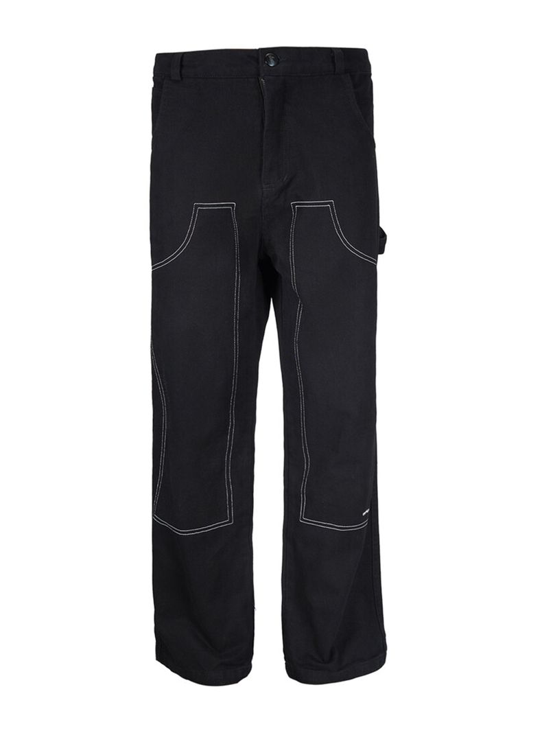 Pantalón Algodón Tiro Alto Regular