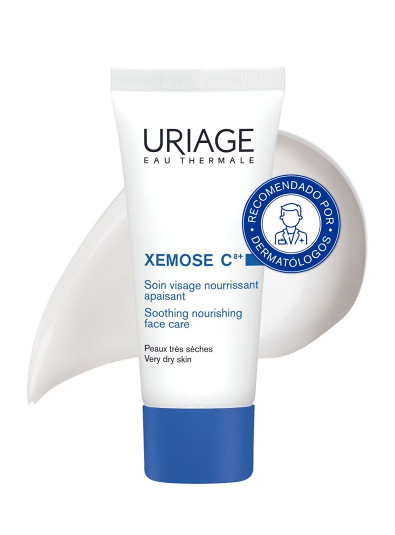 Crema Facial Calmante Nutritiva Xemose C8+ 40ml Uriage