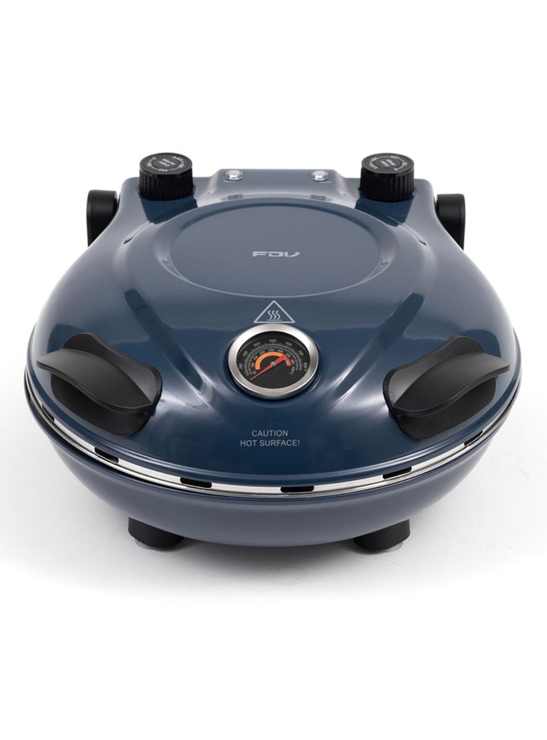 Horno Eléctrico para Pizza Doble Control MS-603A Azul