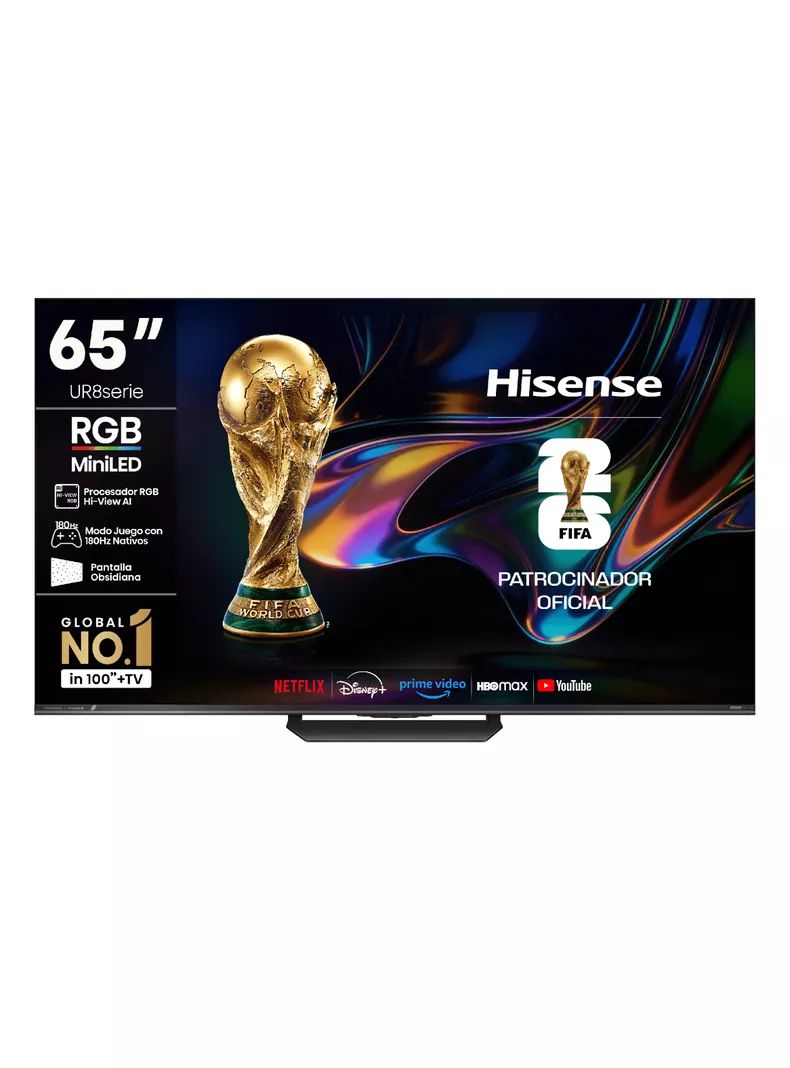 RGB Mini LED Smart TV 65'' 4K UHD 65UR8SG