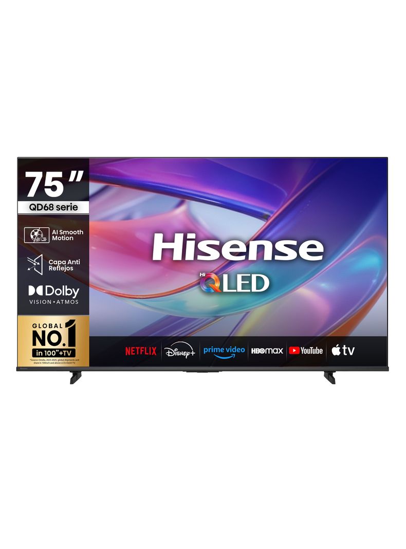 QLED Smart TV 75'' 4K UHD 75QD68SG Google TV
