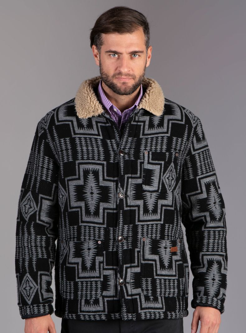 Chaqueta Print Étnico