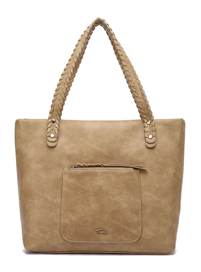 Cartera Tipo Bolso Linz Marrón Claro
