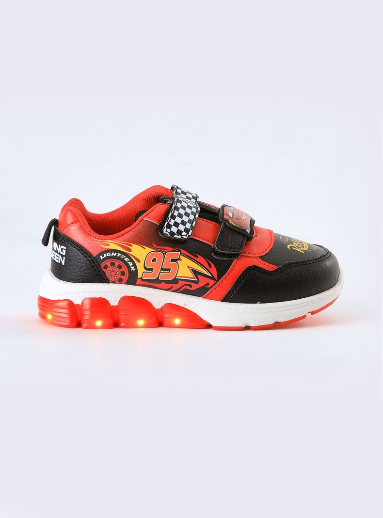 Zapatilla Urbana CarsToddlera con Luces Niño