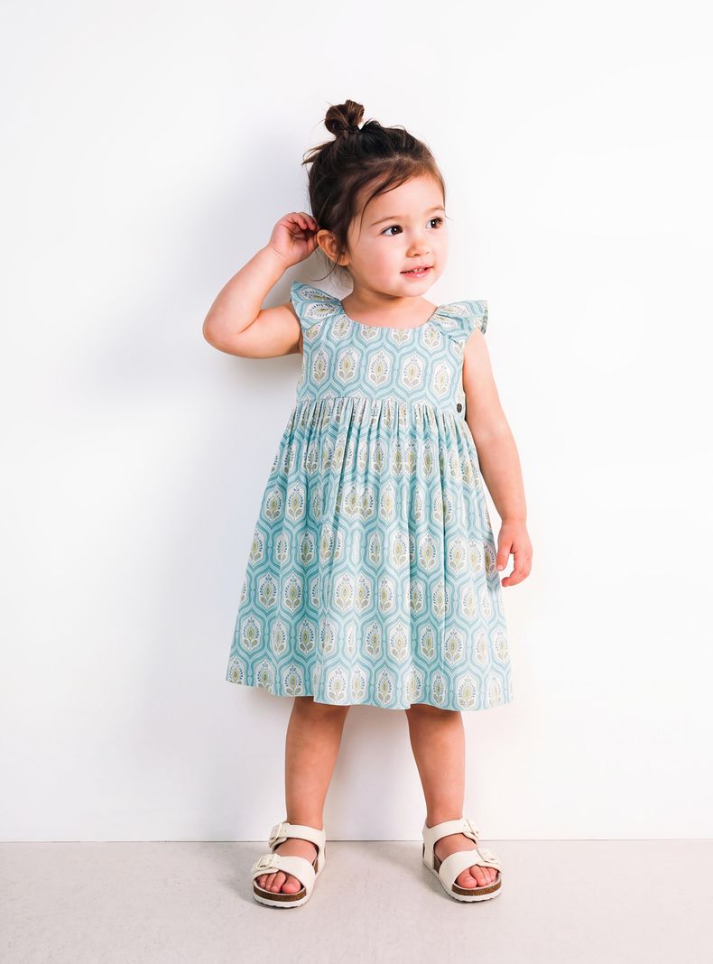 Vestido Tirantes Anchos con Estampado Floral