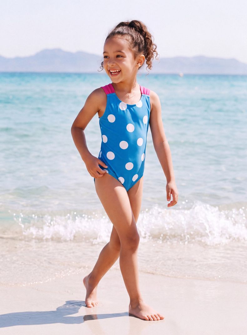 Traje de Baño Espalda Cruzada Colección Summer Colors
