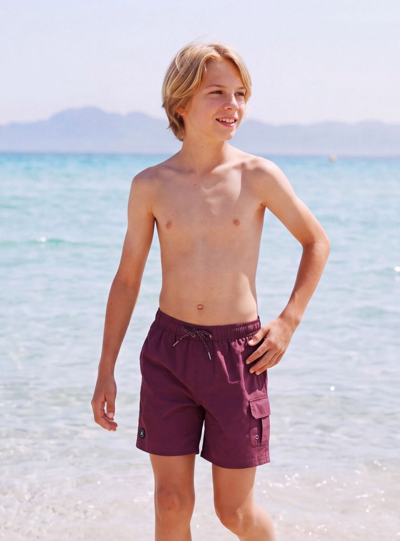 Traje de Baño Bolsillo Cargo Niño