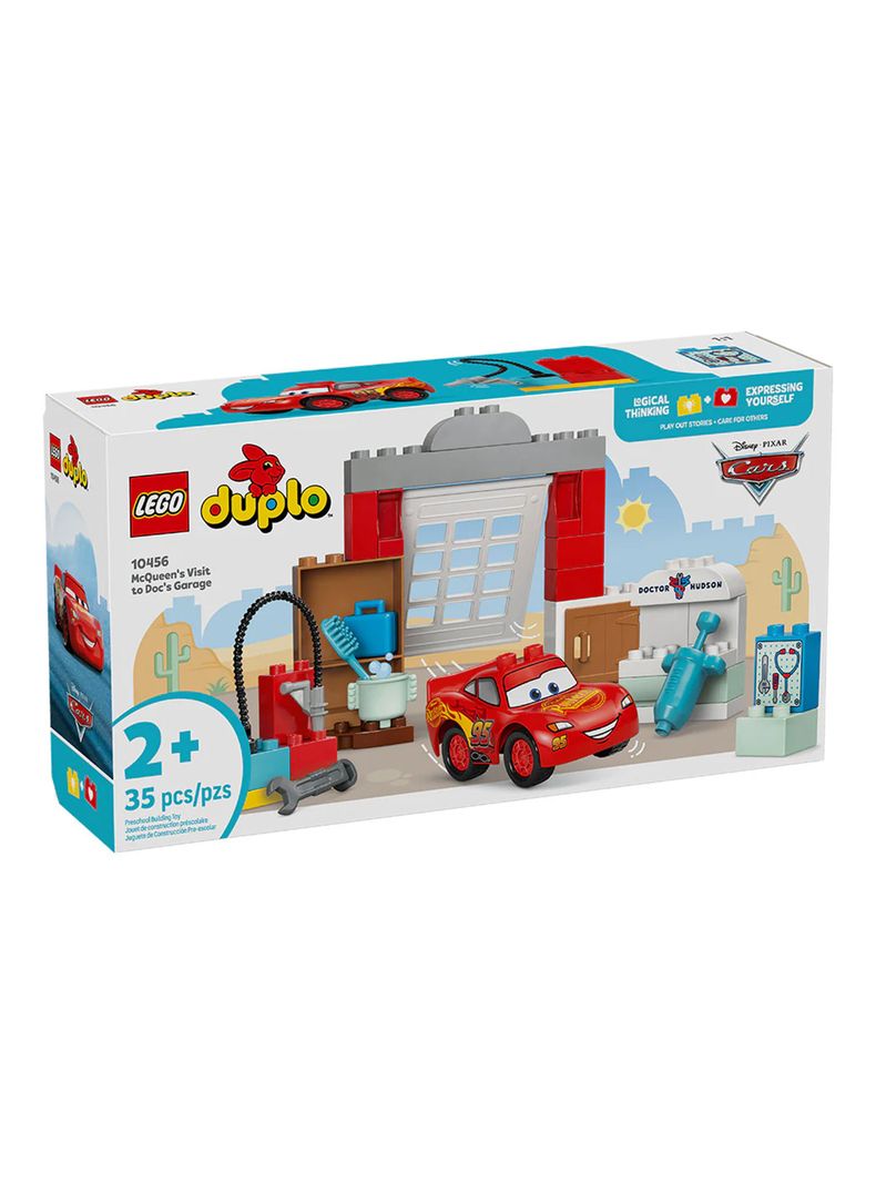 Lego Visita McQueen al Taller Doctor 35 Piezas