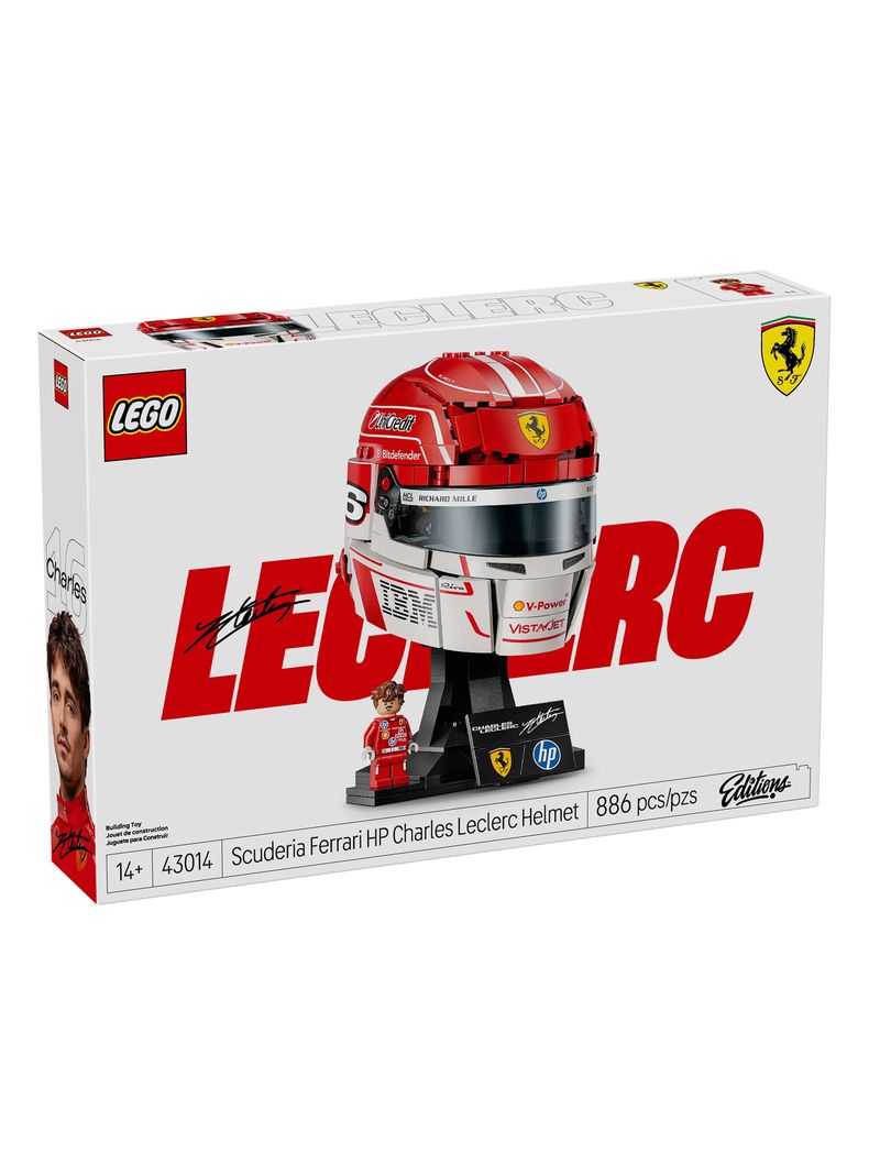 Lego Casco Charles Lecler Ferrari 886 Piezas