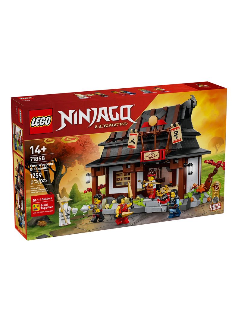 Lego Herrería Cuatro Armas 1259 Piezas