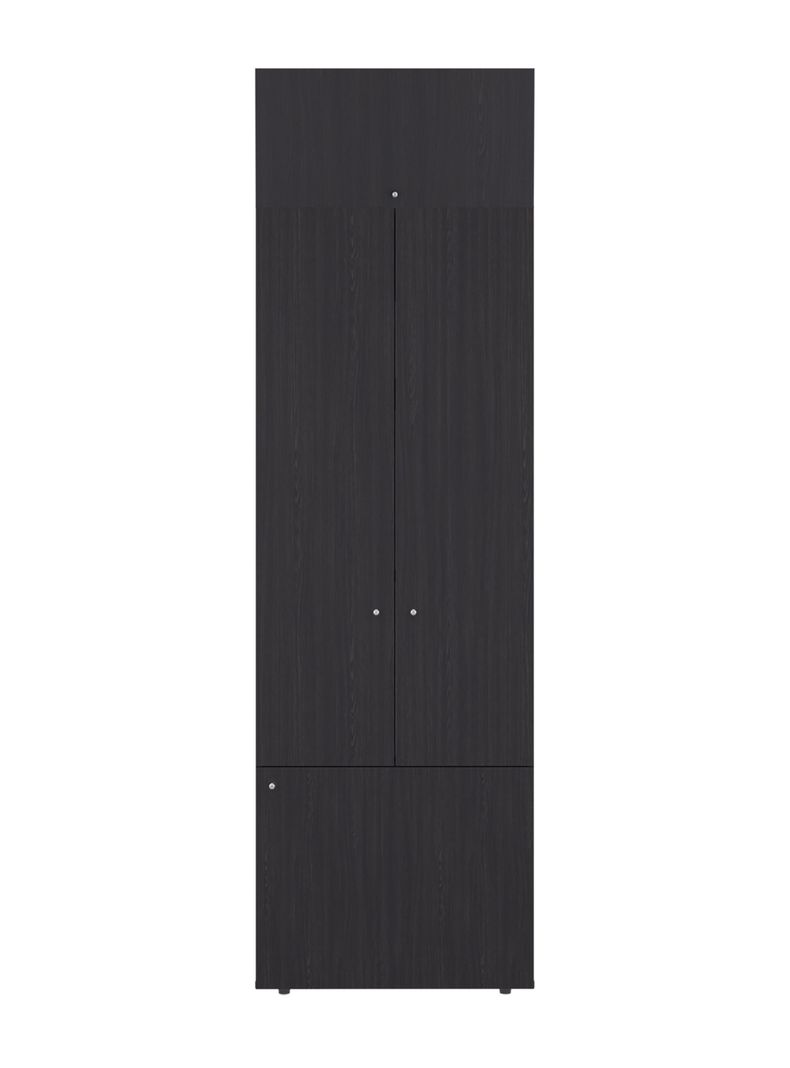 Combo Clóset 4 Puertas + Módulo Superior 200x60x40.2 cm Wengue