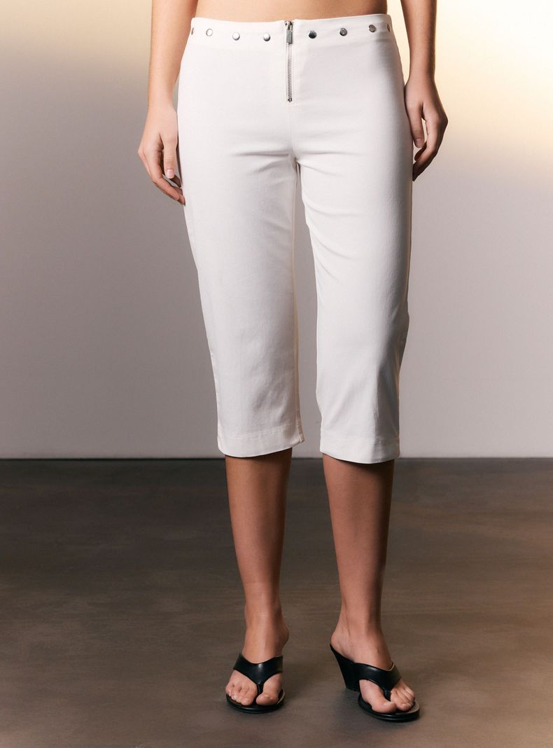 Pantalón Capri con Tachas Colaboración Enilá