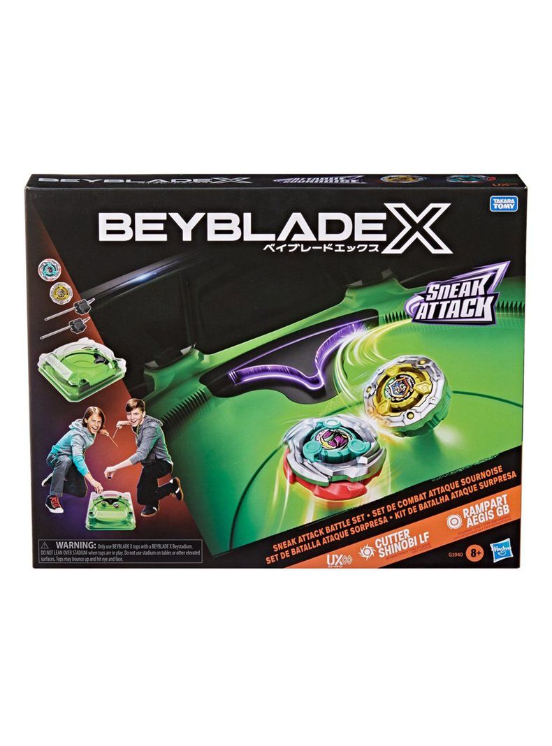 Set de Combate Sneak Attack Trompo Beyblade X