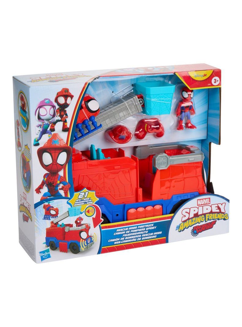 Camión de Bomberos Spidey And Friends Amazing Friends