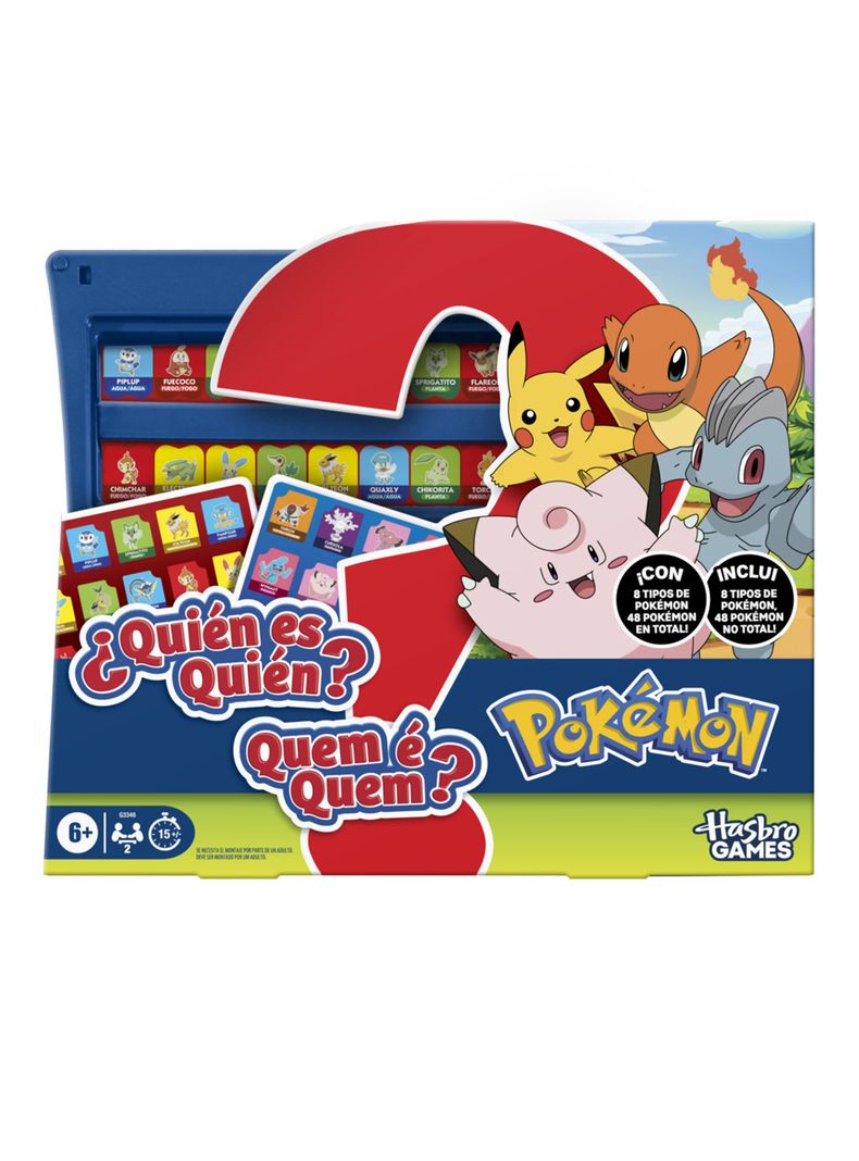 Juego de Mesa ¿Adivina Quién? Pokémon