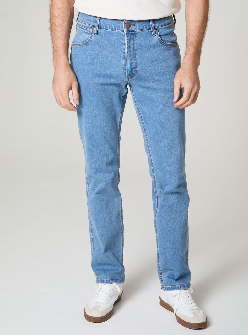 Jeans Regular Fit Tiro Medio