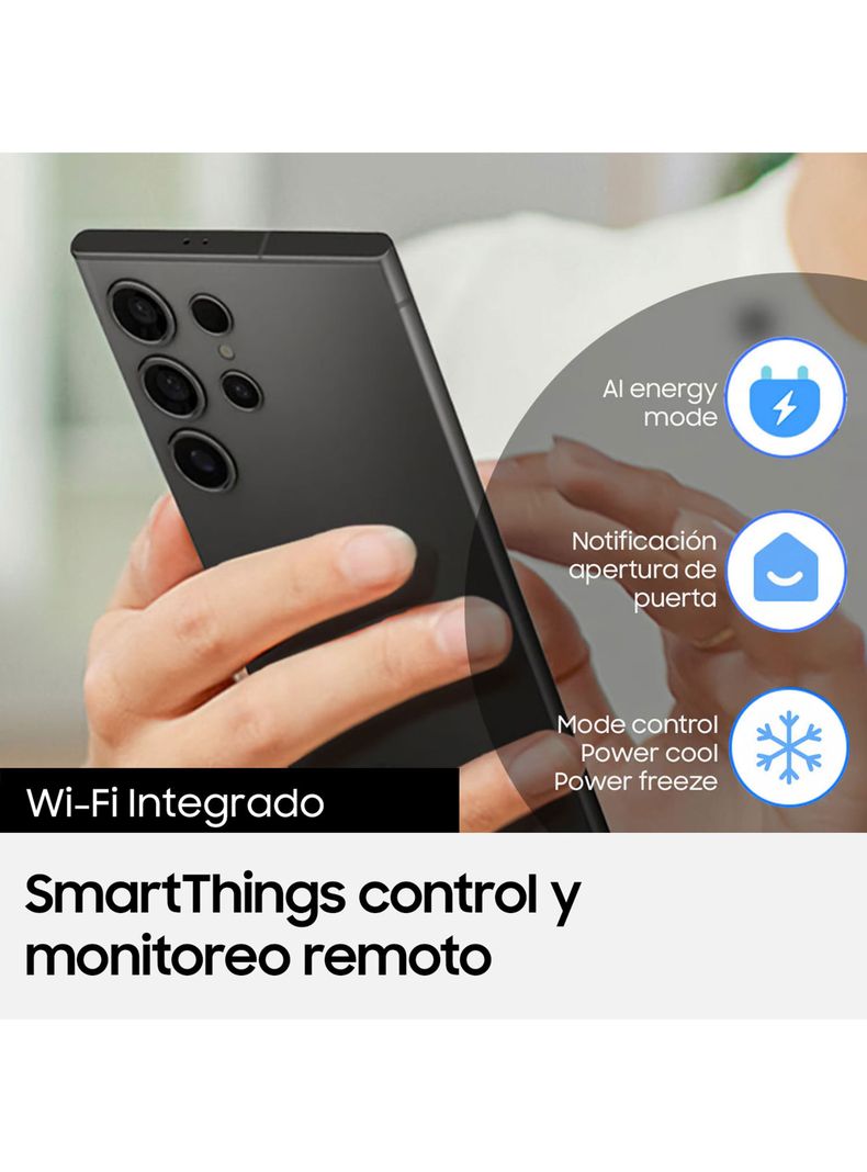 Refrigerador Top Mount Freezer No Frost Silver 384 Litros WiFi-5