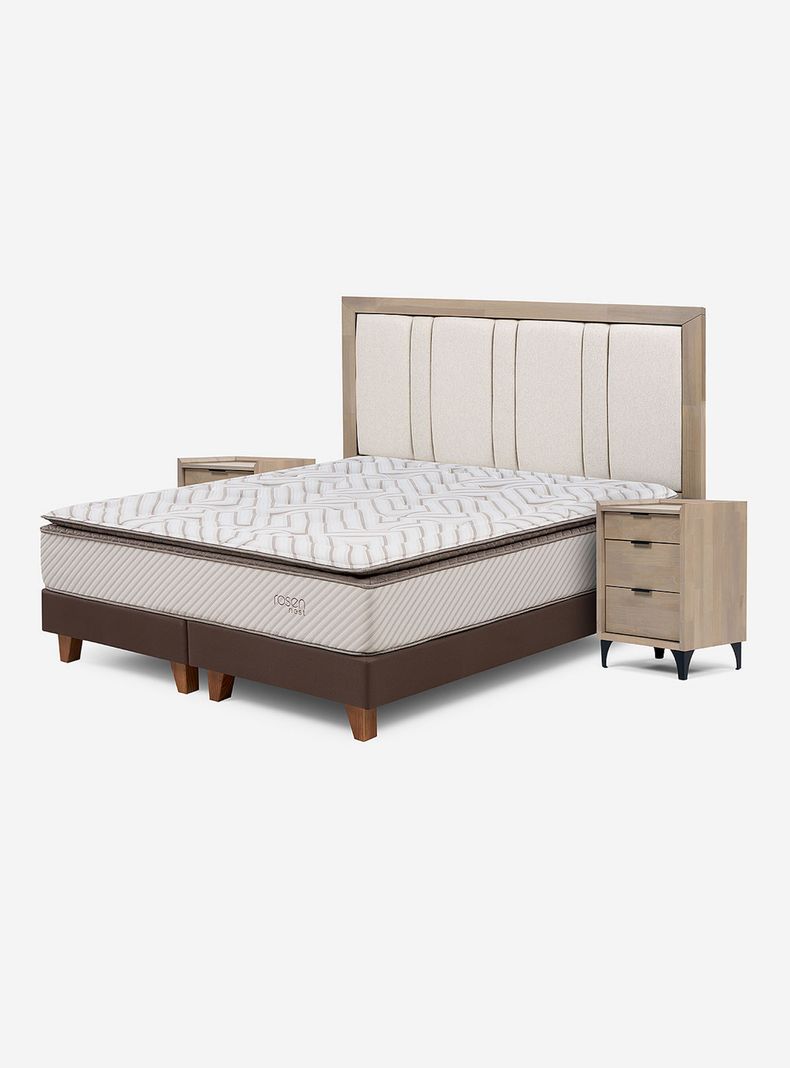Cama Europea King Nest 1.80x2.00 cm Melrose Rosen | Paris.cl