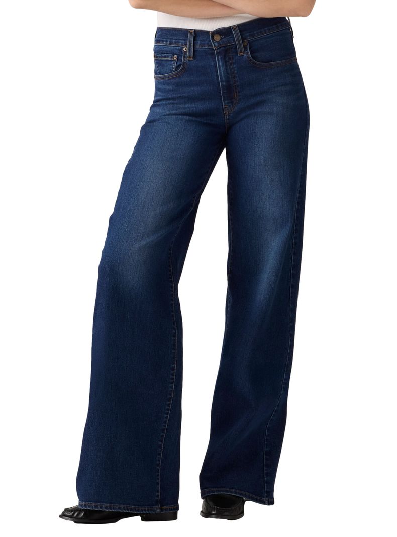 Jeans 728 Wide Leg High Rise Cierre