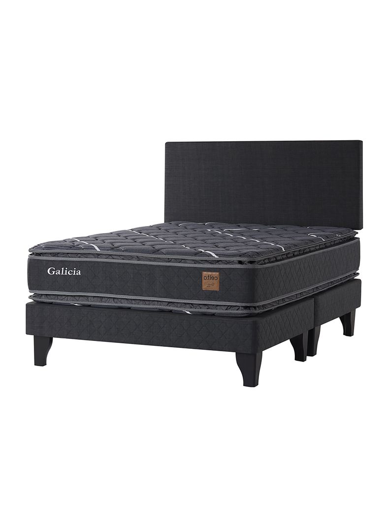 Cama Europea Galicia King + Respaldo