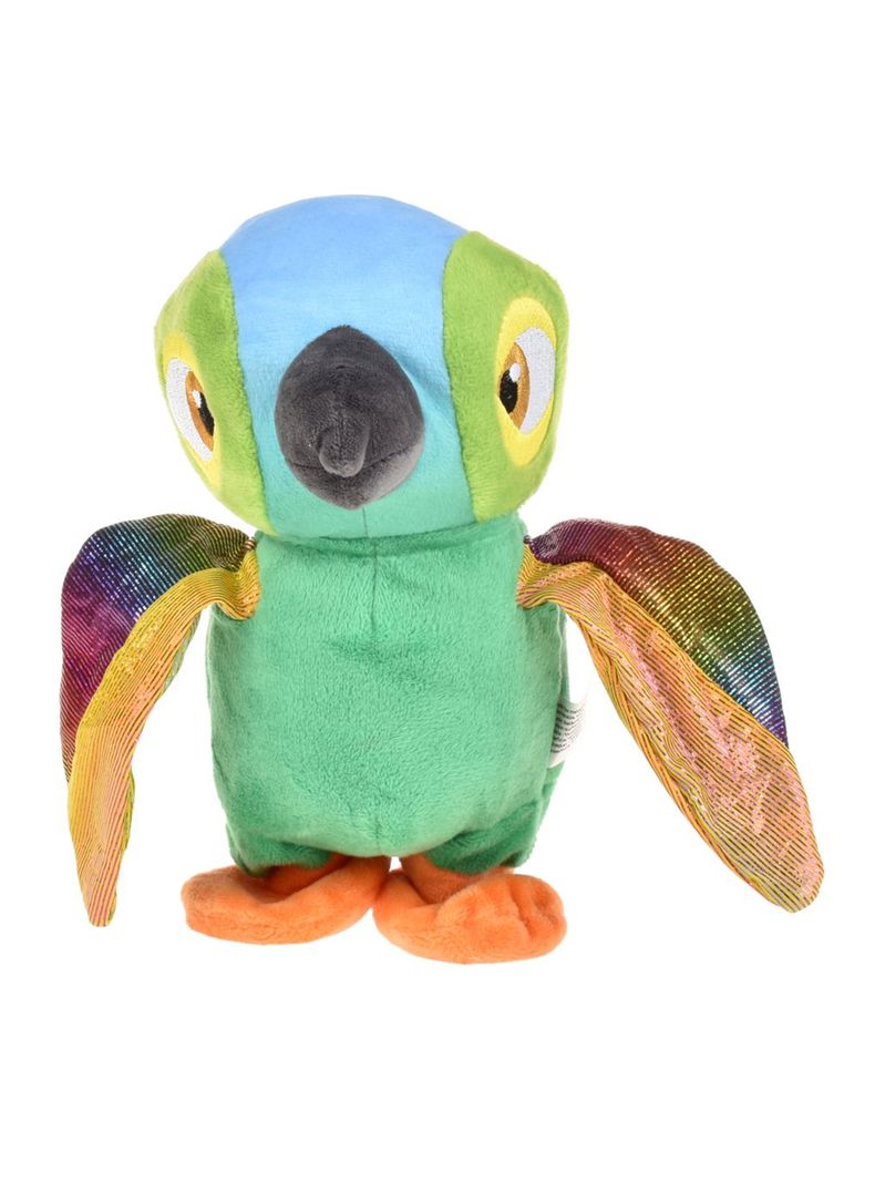 Peluche Lorito Pepe Canta y Habla 20 cm