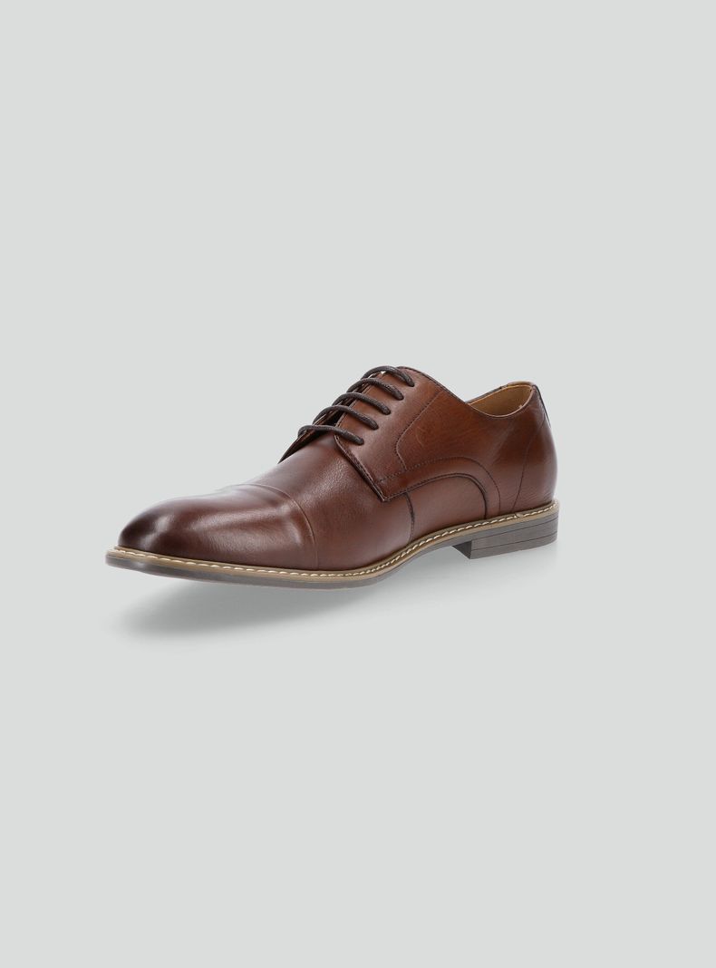 Zapato de Vestir Estilo Derby Cuero Hombre-1