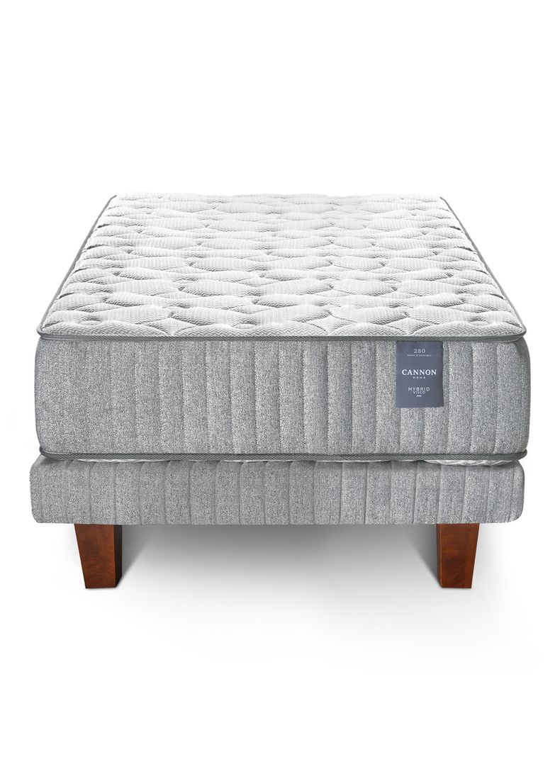 Cama Europea Hybrid Visco 1.5 Plazas-1