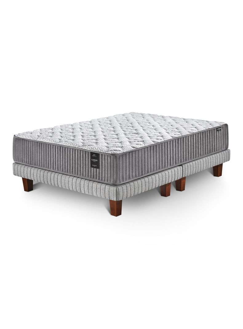 Cama Europea Silence 2 Plazas Base Dividida-0