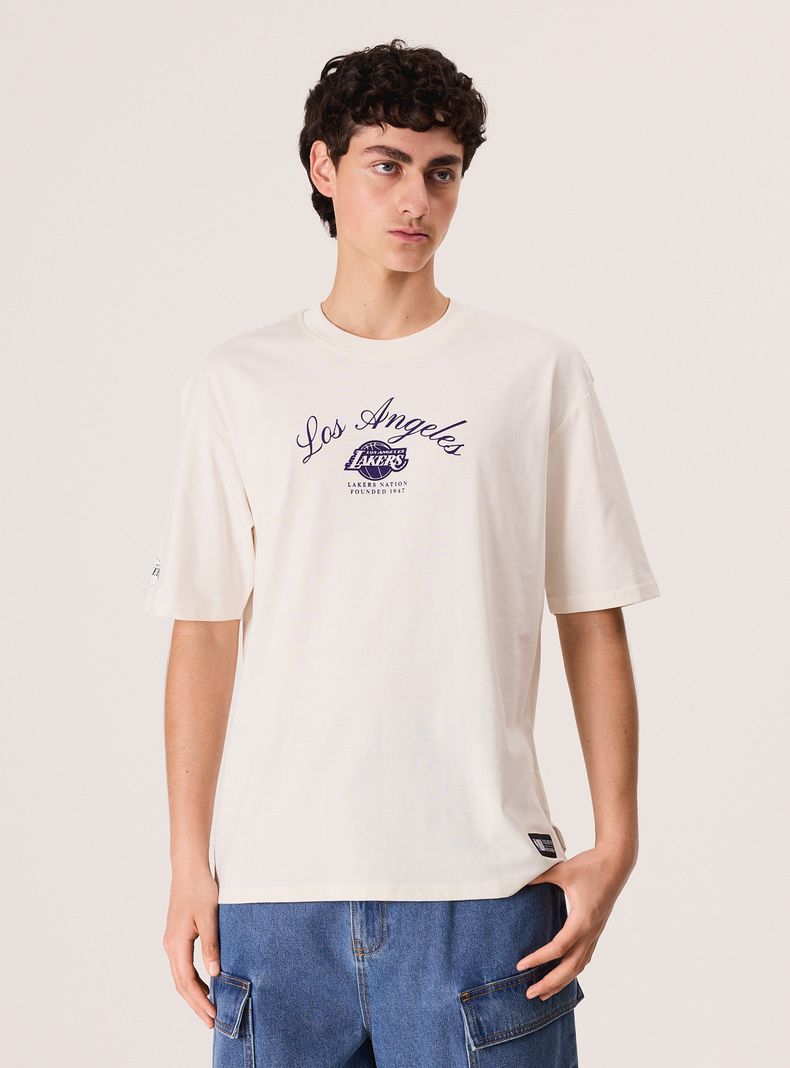 Polera Manga Corta Los Angeles Nation