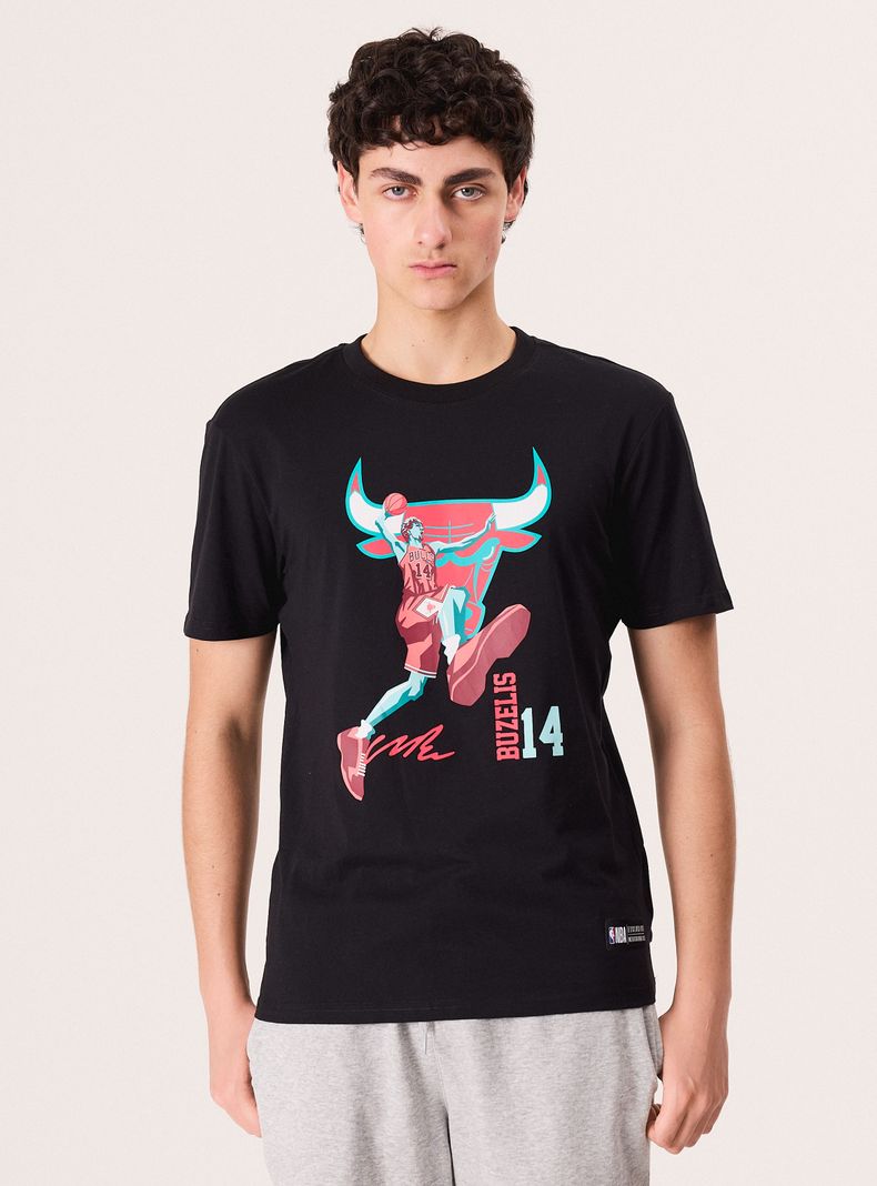 Polera Manga Corta Players Posterized