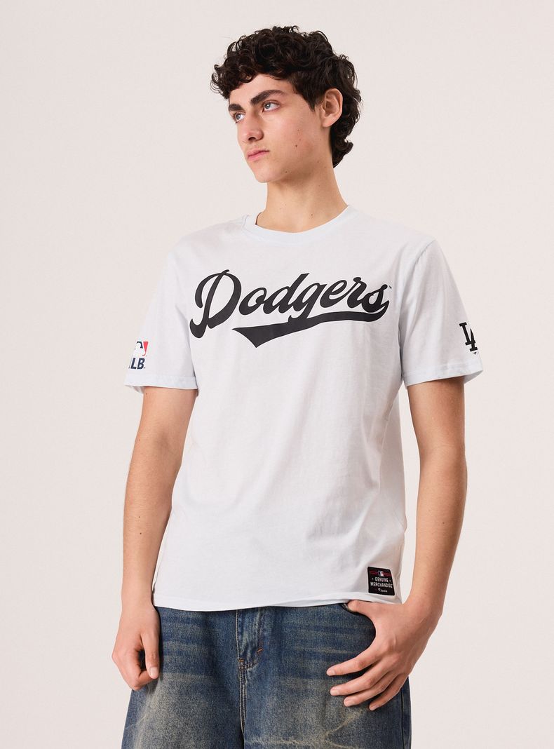 Polera Manga Corta Dodgers