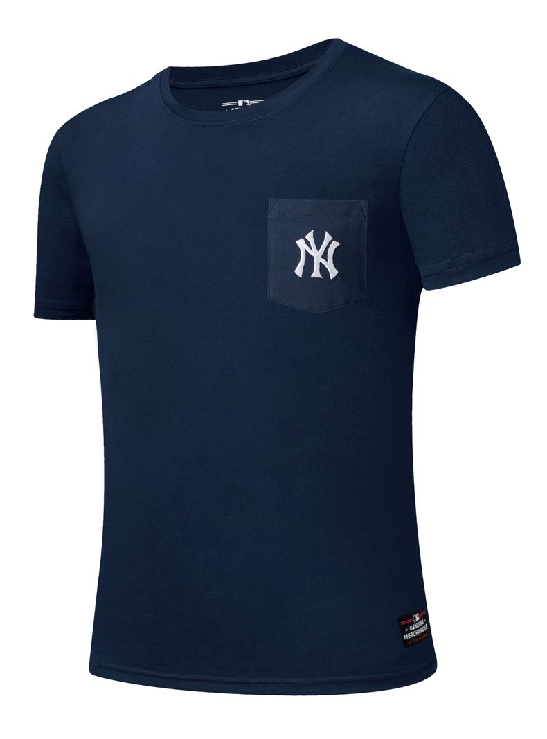 Polera Bolsillo Logo Bordado