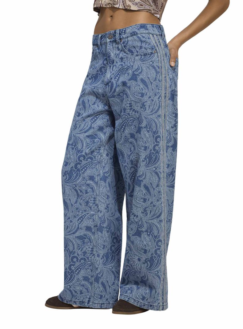 Pantalón Liberty London Firebird Tejido Denim