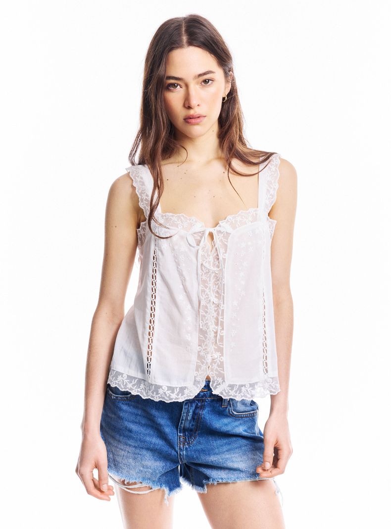 Blusa Bordados