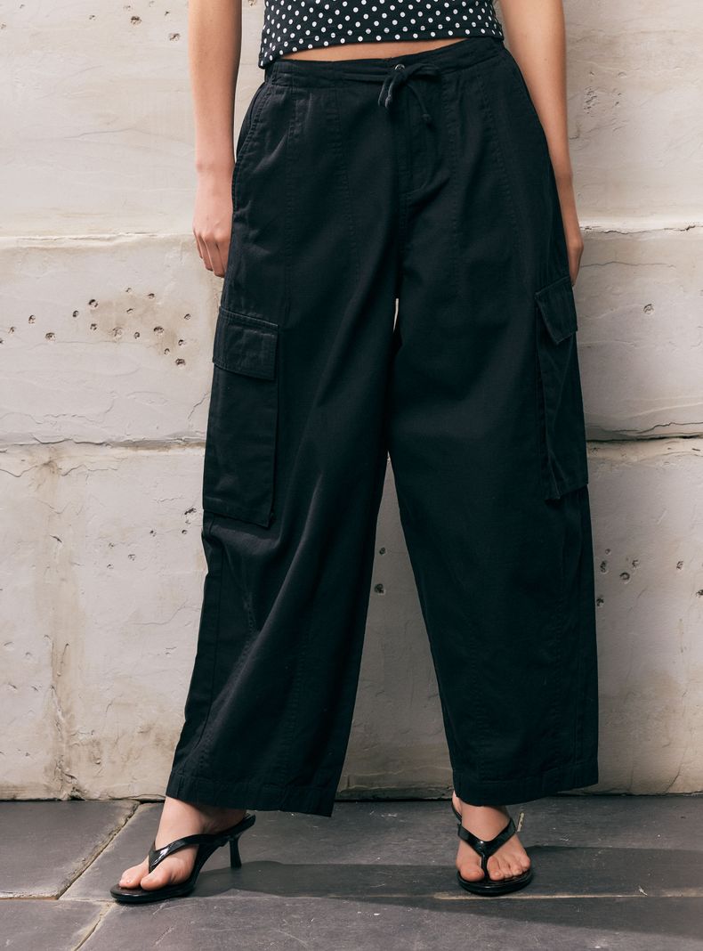 Pantalón Balloon Cargo Camuflado