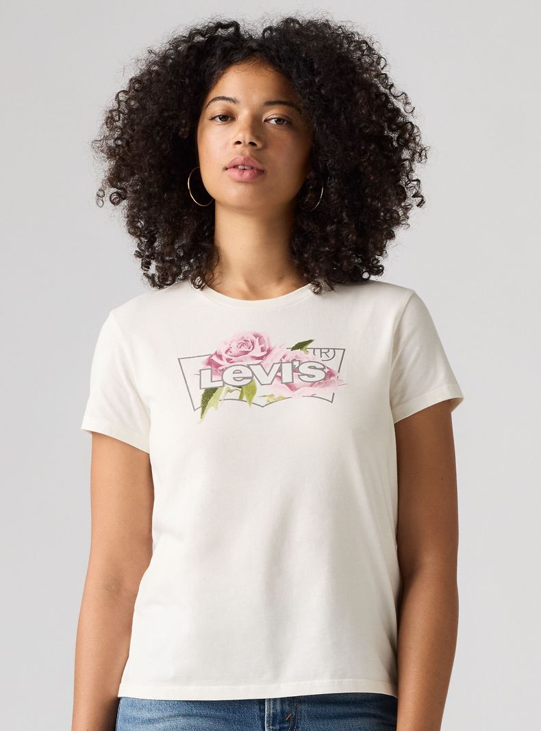 Polera Manga Corta de Cuello Redondo