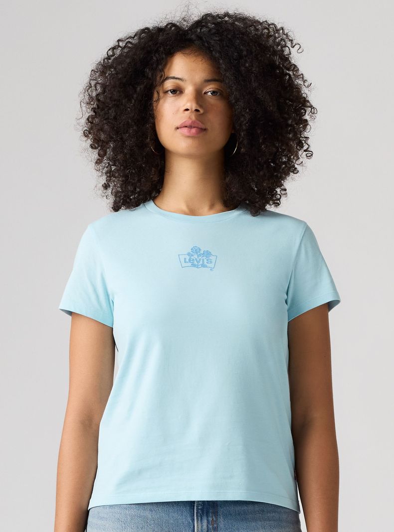 Polera Manga Corta Escote Redondo