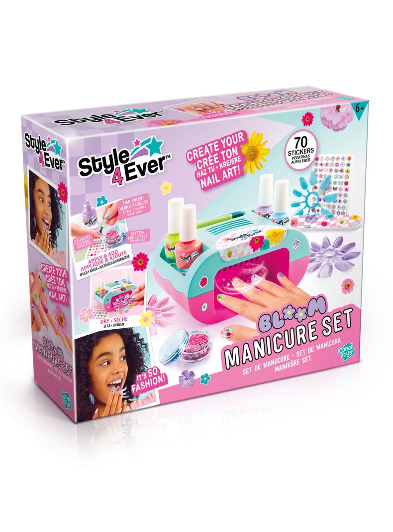Set de Belleza Niñas Manicura para Uñas Bloom