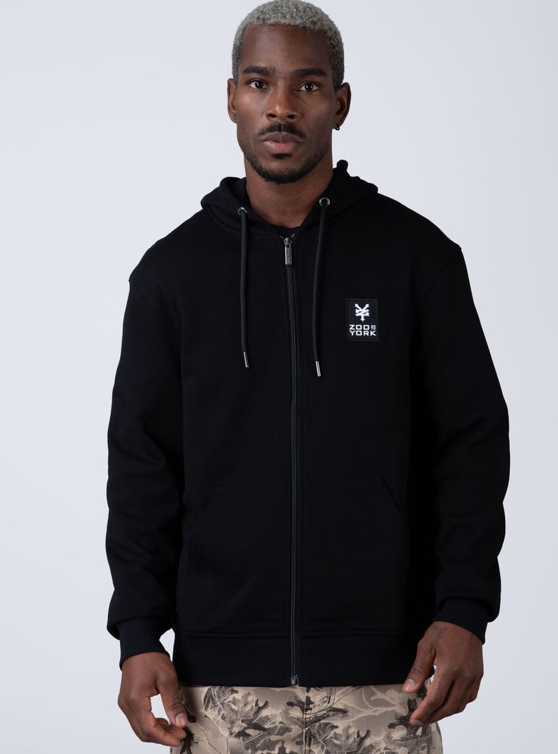 Polerón Zipper Minimalista