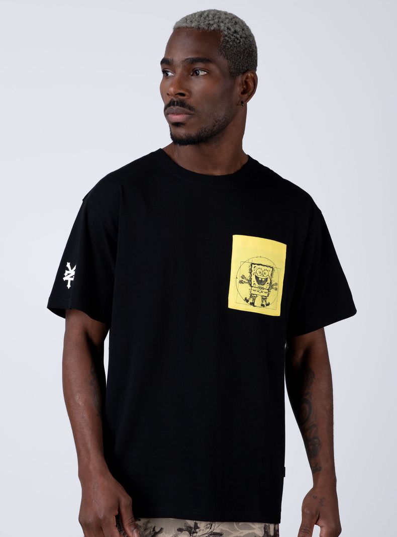 Polera Manga Corta Sb Squareform