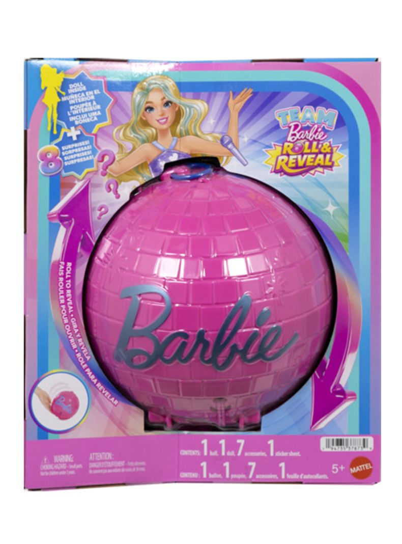 Muñeca Team Roll y Reveal Popstar con Accesorios Sorpresa
