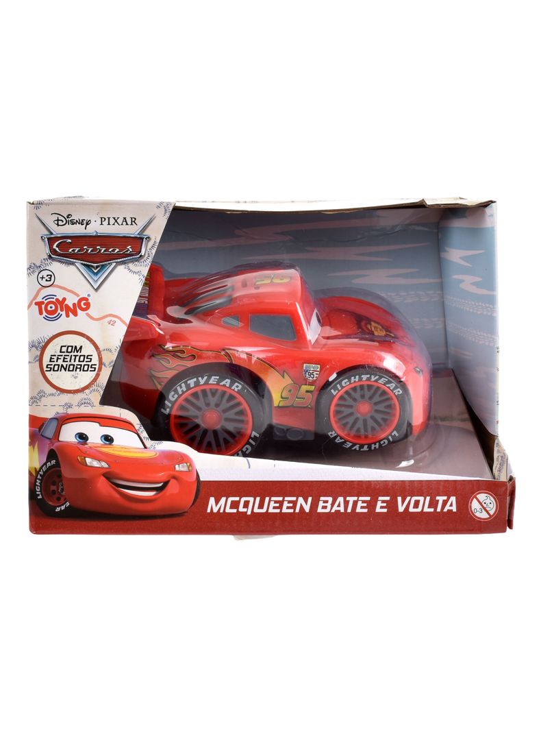 Auto Rayo McQueen con Sonido y Movimiento 13 cm
