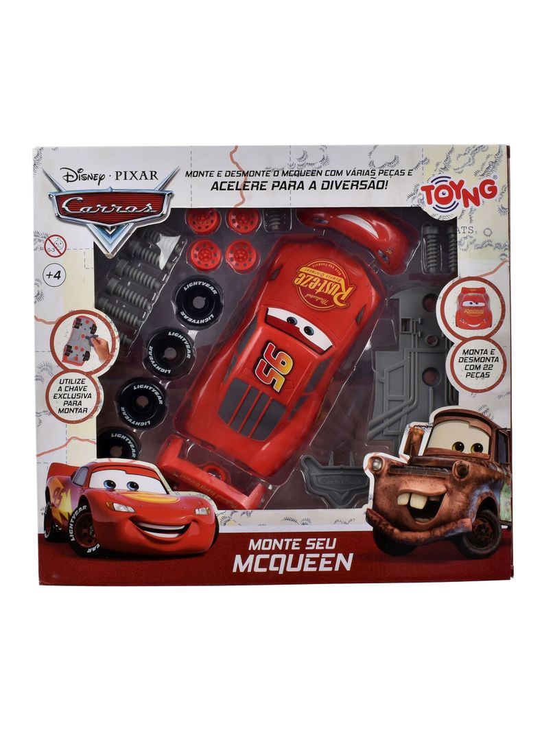 Auto Monta Rayo McQueen 34 cm