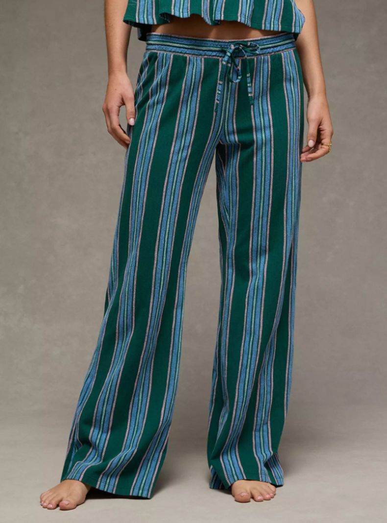 Pantalón Ae Sunchaser Acampanado Rayado