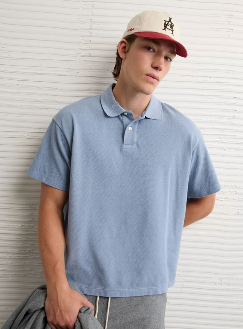 Polera Polo AE Boxy Fit
