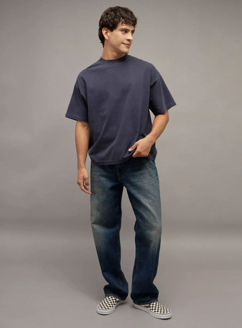 Polera AE Relaxed Slub