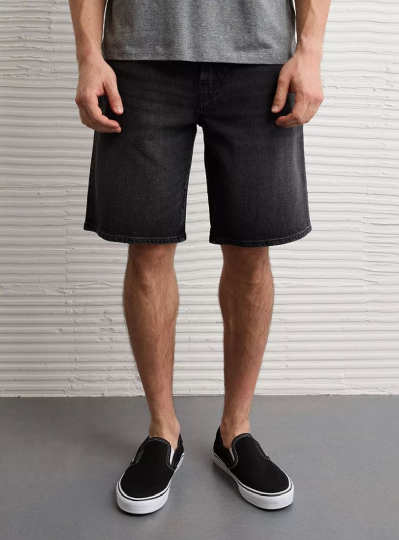 Shorts Largos Regular Denim