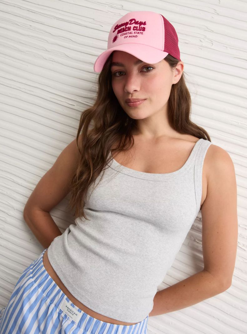Top Ae Básico Cuello Cuadrado