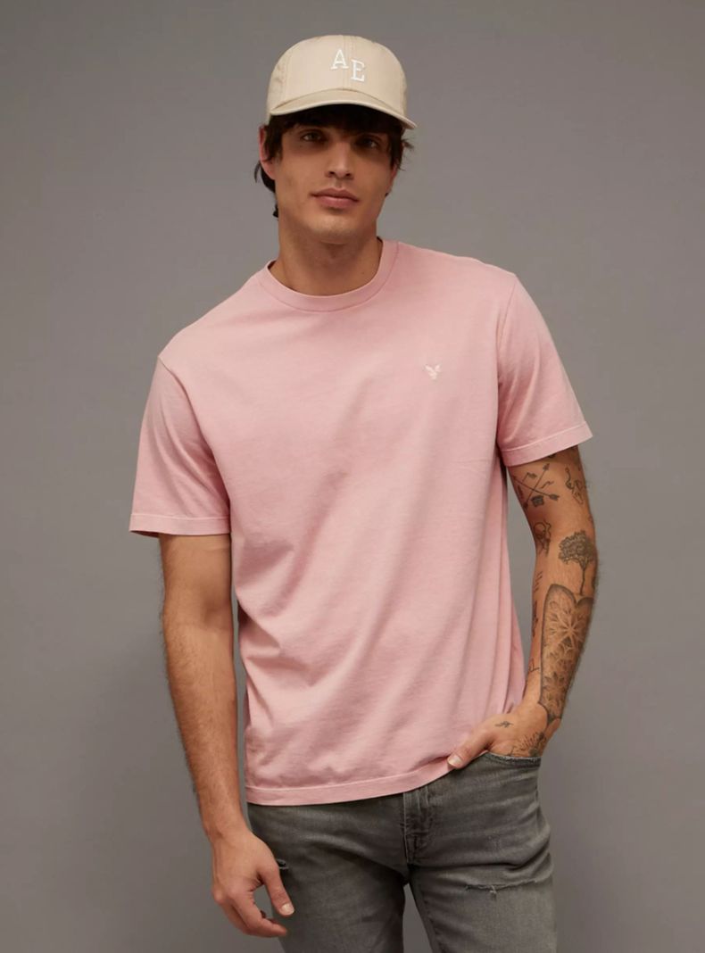 Polera AE Logo Lived-In