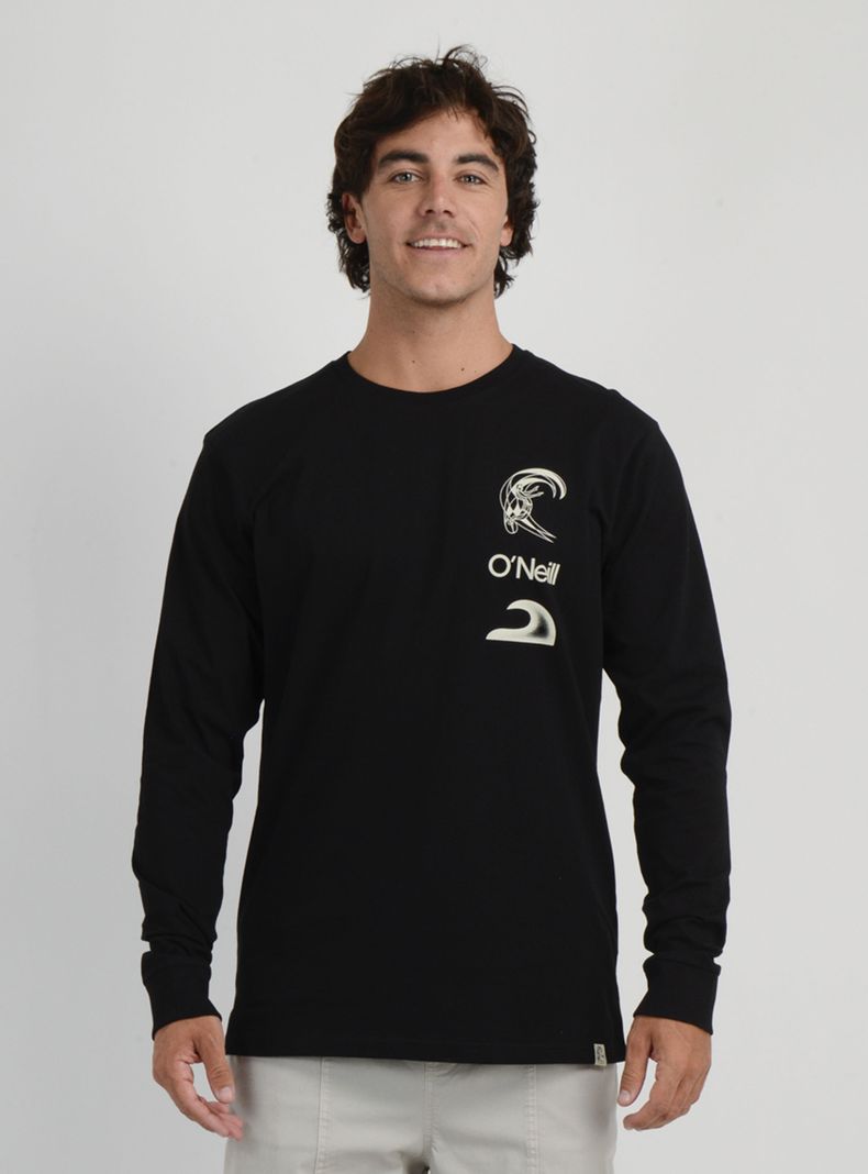 Polera Manga Larga Olas
